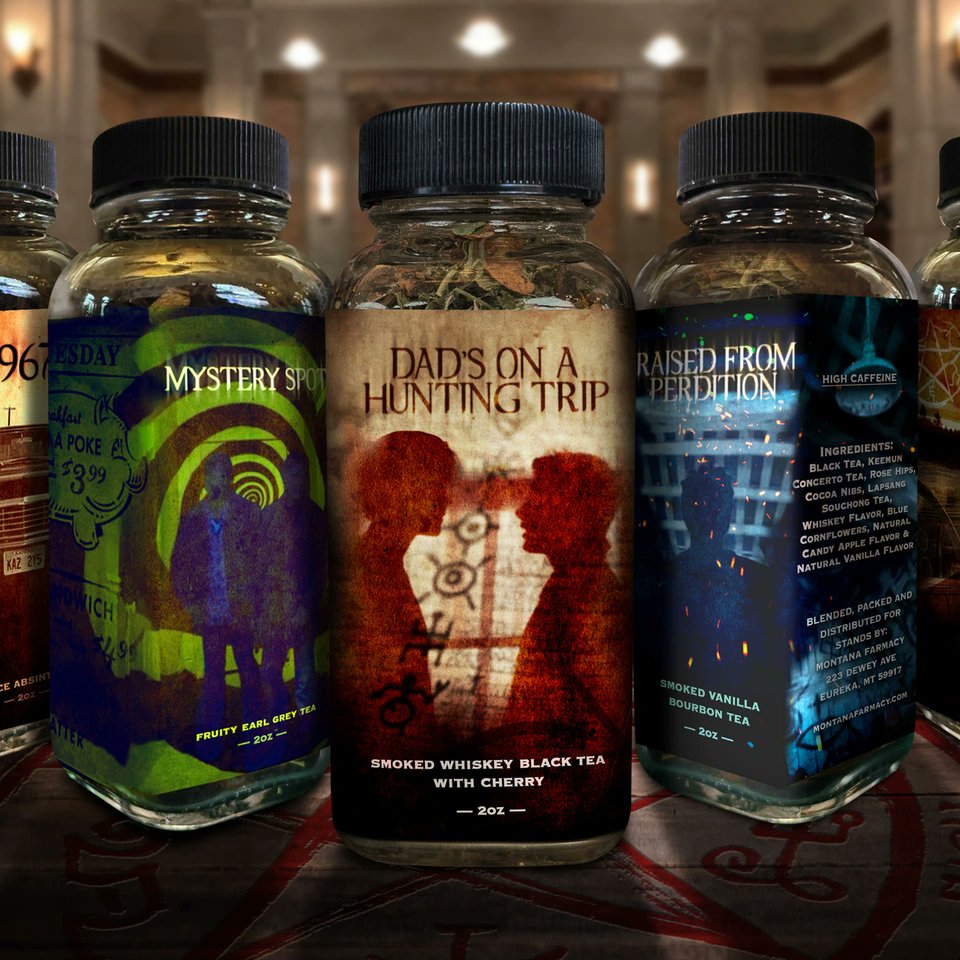 Stands's tweet photo. Want to hear a little tea?? We have a new Subscription rolling out today and I think you'll find it Supernaturally delicious! Sign up now! First tea ships April 2nd and once a month thereafter!!  You can cancel at any time. https://t.co/mh6kEPtym8 https://t.co/PdoVf32Hr4