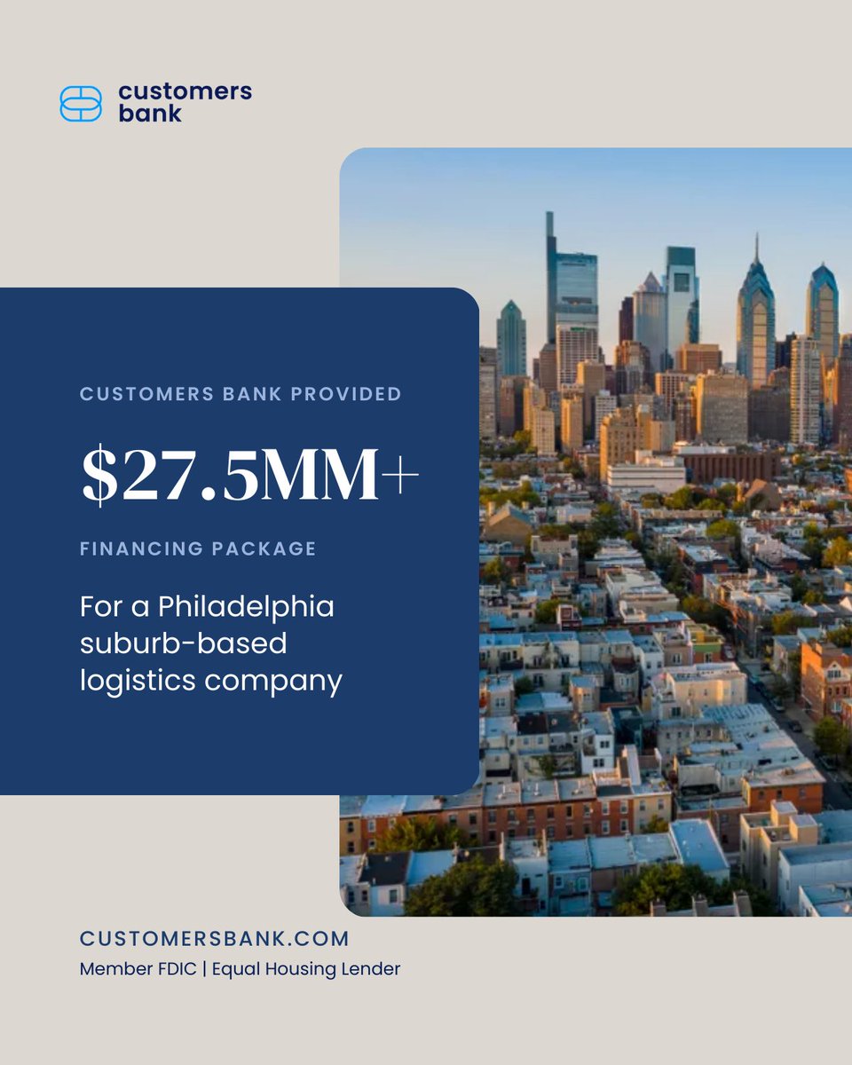 Customers Bank tweet media