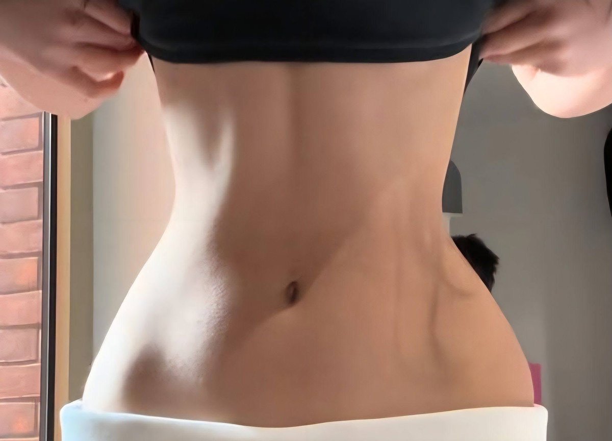 Queria ter uma cintura assim