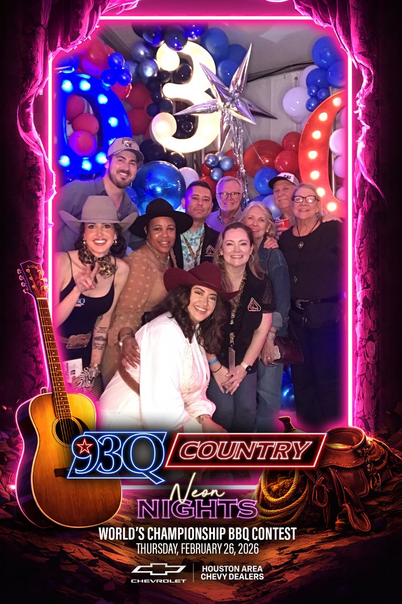 HoustonFCU's tweet photo. Rodeo Season is here🤠

Throwing it back to last week with @93qhouston at the #BBQCookOff ✨Proud to be one of the sponsors‼️

#HFCU #93QHouston #CreditUnion #houstonfederalcreditunion ✨ https://t.co/Q5mWhDs5C2