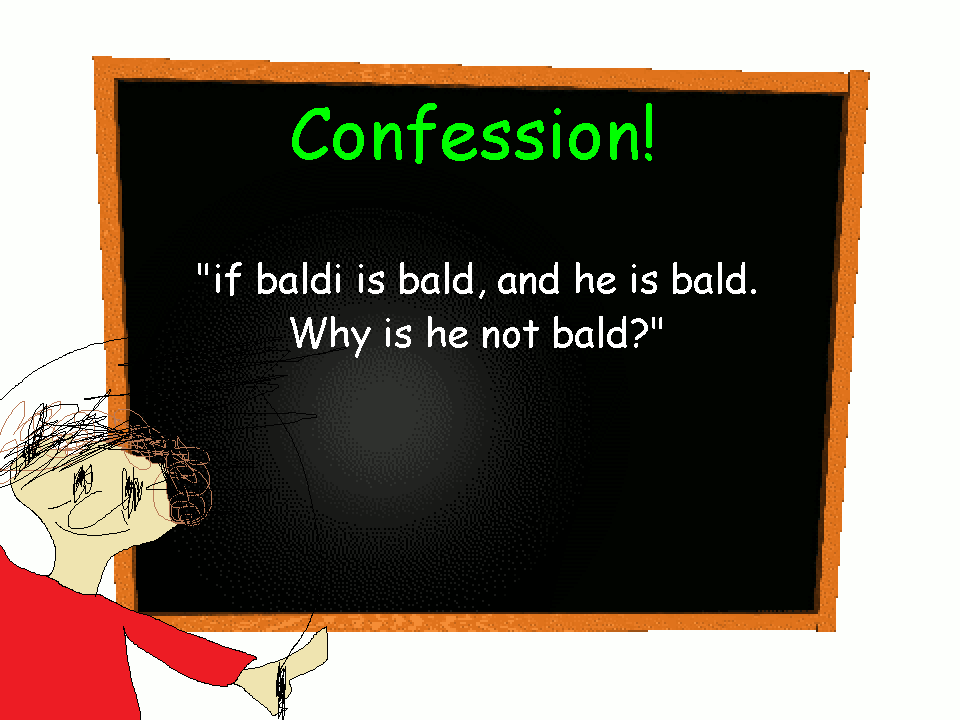 Baldi's Basics Confessions! tweet media