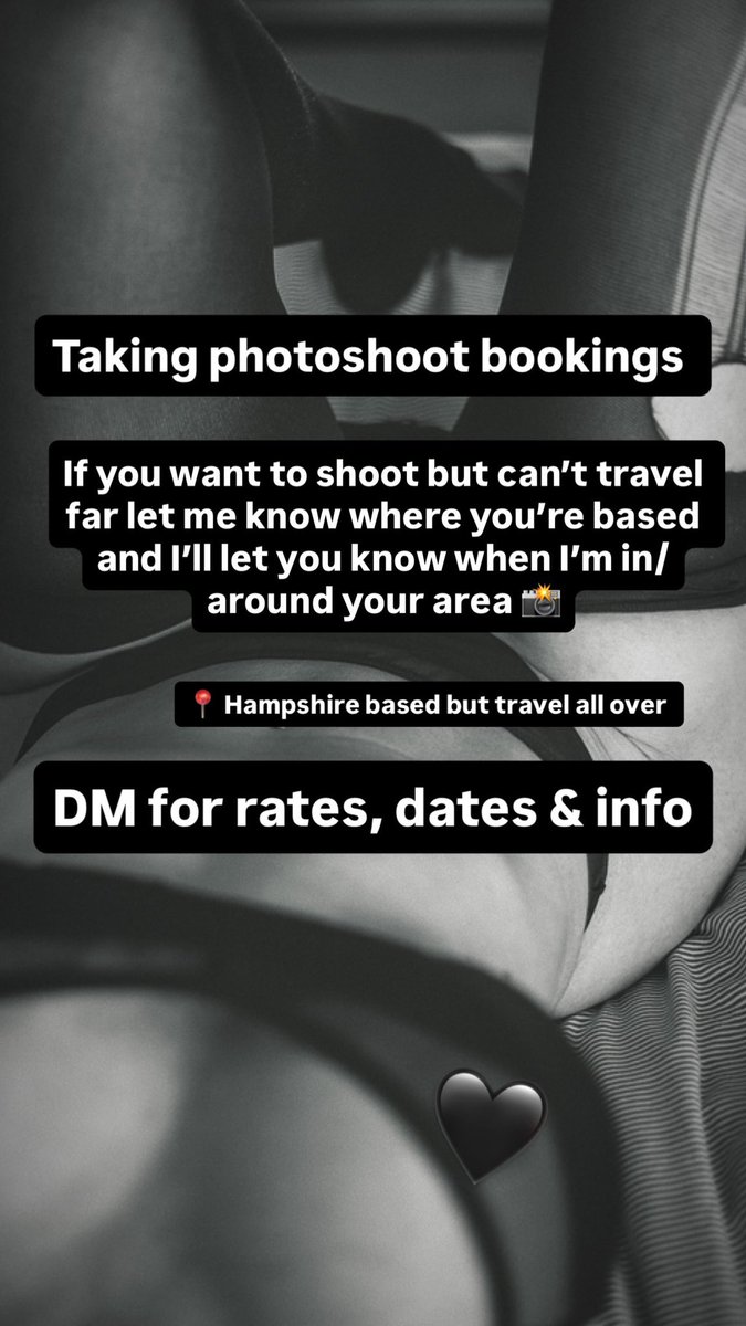 Available at Fareham Studio this weekend in Hampshire for photo/content shoots.

Drop me a message for rates and info.