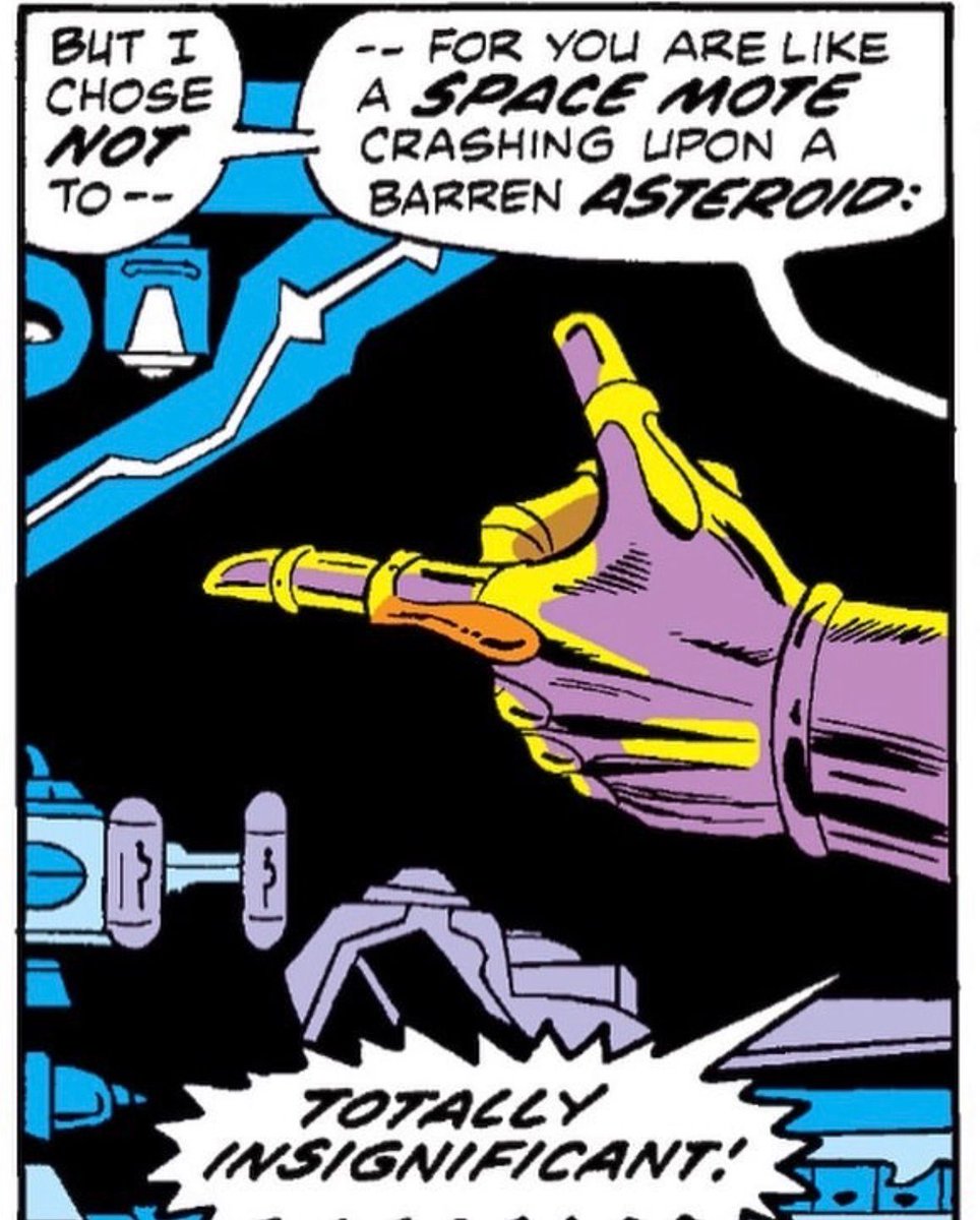 IntoWeird's tweet image. Marvel Insults #Thanos