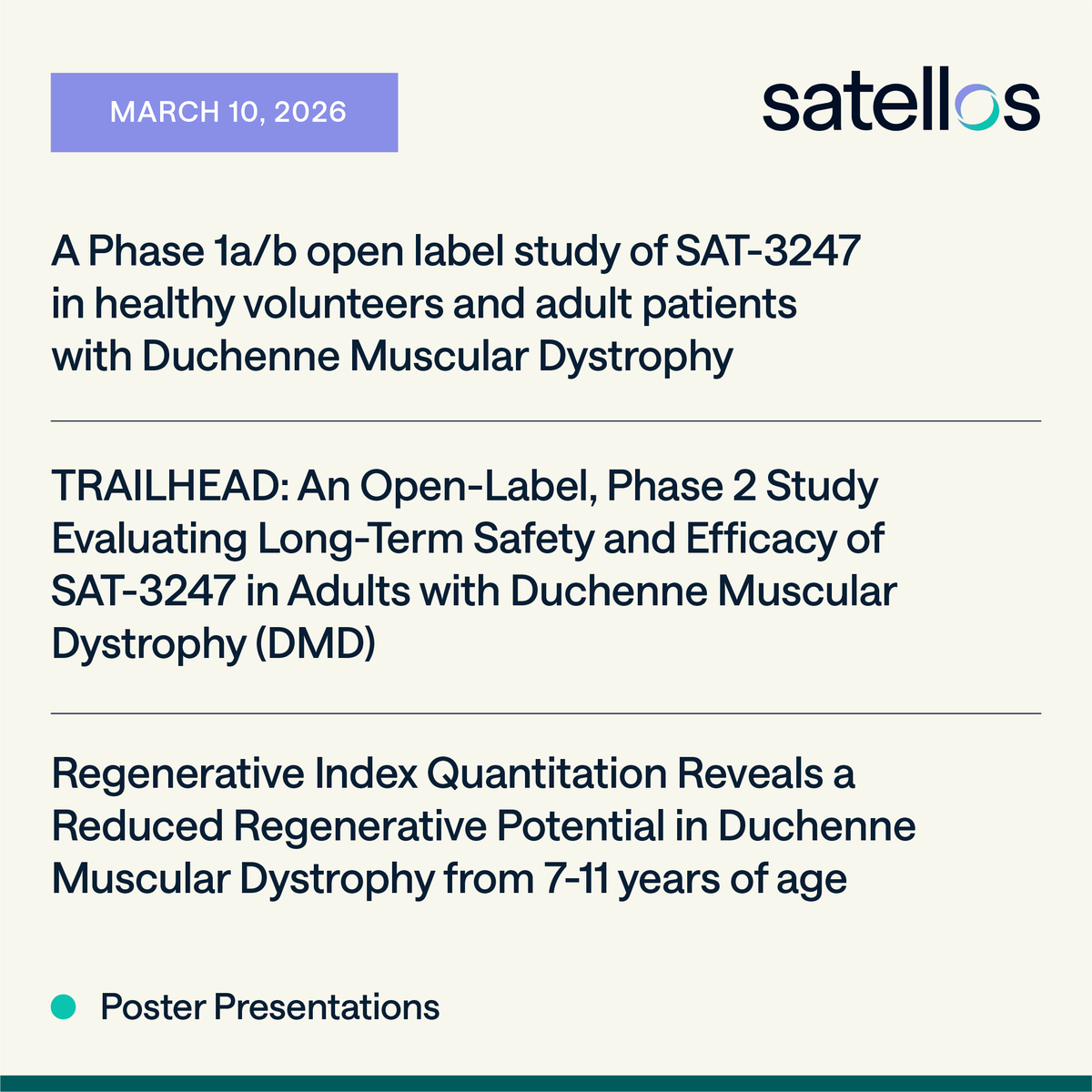 Satellos Bioscience tweet media