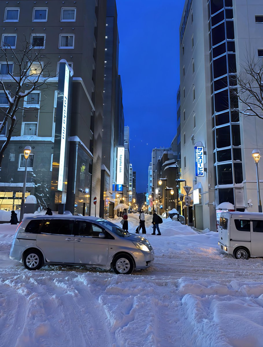 Ghost231577's tweet photo. Toyoko Inn Hokkaido Sapporo Susukino Kosaten）❄️ https://t.co/oFxU0R7bqv