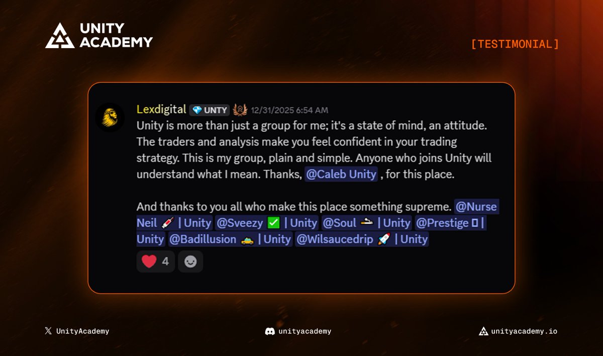 Unity Academy tweet media