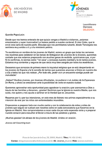 archimadrid's tweet photo. #REPORTAJE | Madrid volverá a acoger a un #Papa 15 años después

➡️La #IglesiaDeMadrid ya prepara materiales pastorales, organización de la agenda, voluntariado y acogida para todos aquellos que vengan a la diócesis.

#ElPapaEnMadrid #LeónXIV

https://t.co/LWFgasJBhu https://t.co/PV5viprOea