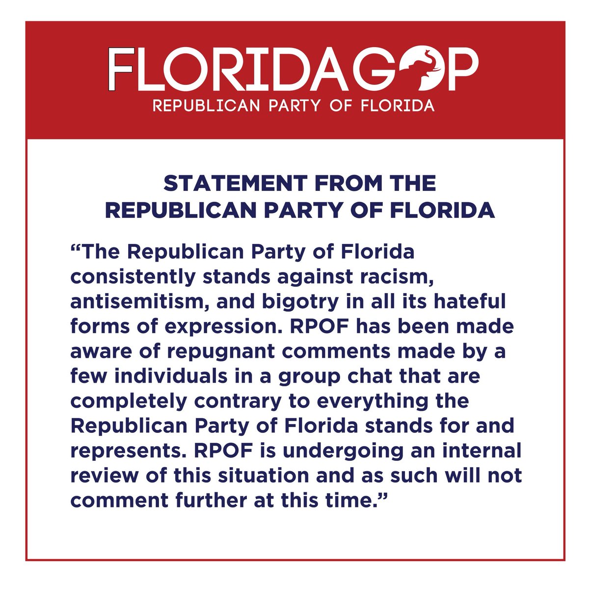 Florida GOP tweet media