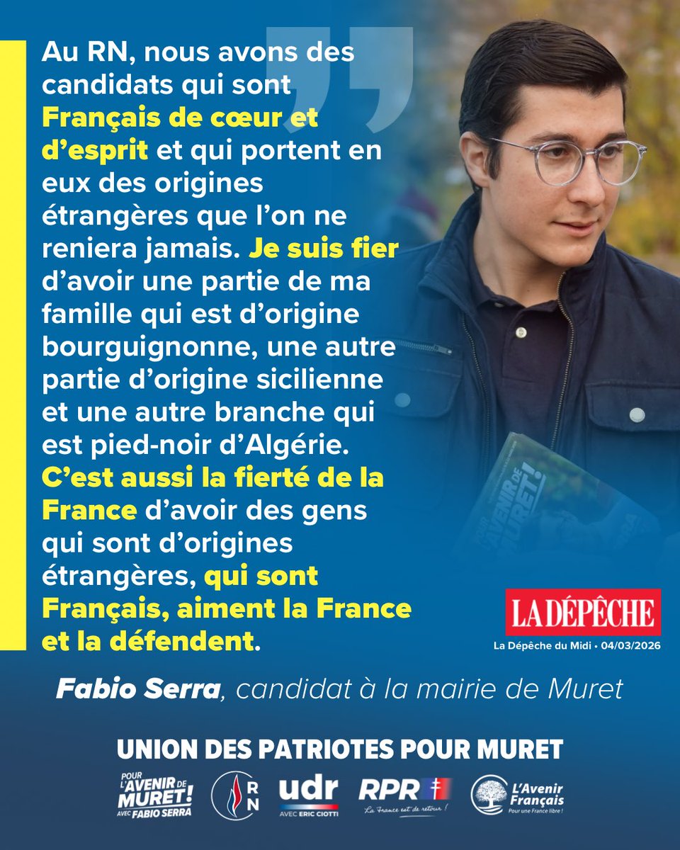 La France peut être fière de ses femmes et hommes dont la famille vient d’ailleurs et qui se battent pour sa survie 🇫🇷

#Muret #Muretain #MuretainAgglo