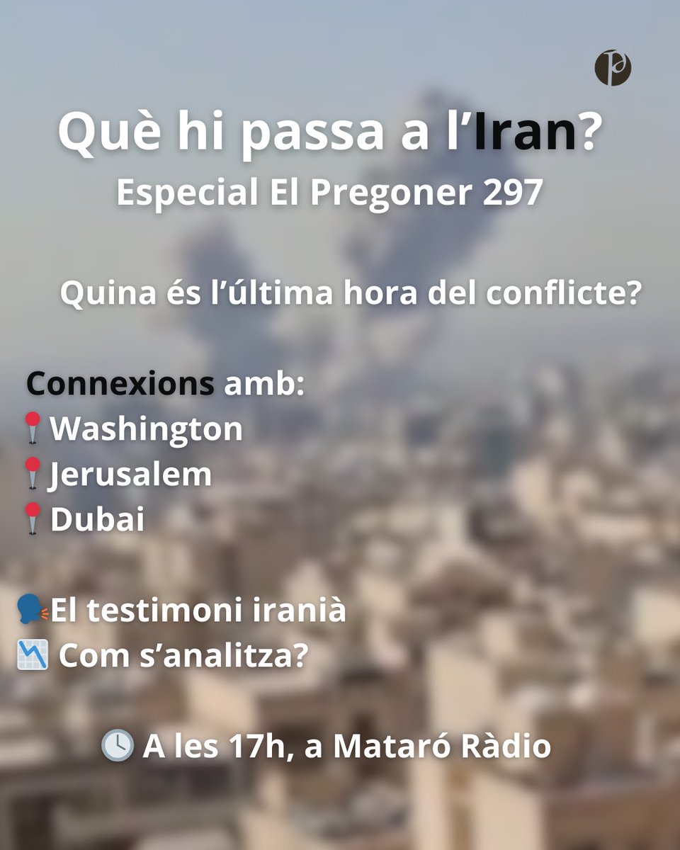 El Pregoner tweet media