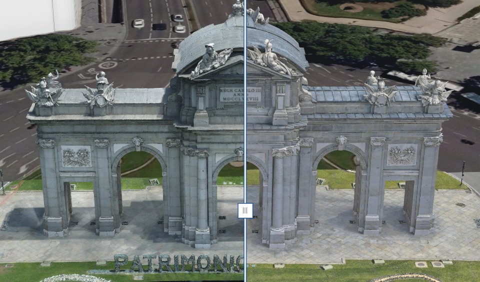 geoportalmadrid's tweet image. 🆙¿Quieres ver la restauración de la #PuertadeAlcalá de #Madrid?

Entra en nuestro Visor 3D de la Puerta de Alcalá: 
💻 madrid.es/go/Visor3D-Pue…

 Más detalles en #LinkedIn:
💻 madrid.es/go/VisorPuerta…

#Geoportal, #Restauración, #Patrimonio