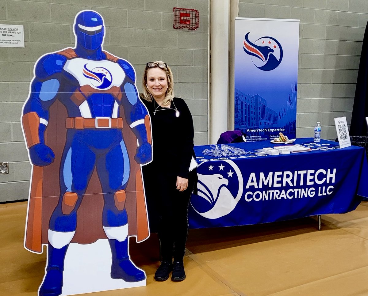 AmeriTechContr's tweet image. 🎓 AmeriTech is at Keene State's Safety &amp;amp; Construction Career Fair, eager to meet students and share our work! #ConstructionCareers #CareerFair #KeeneStateCollege #NewHampshire