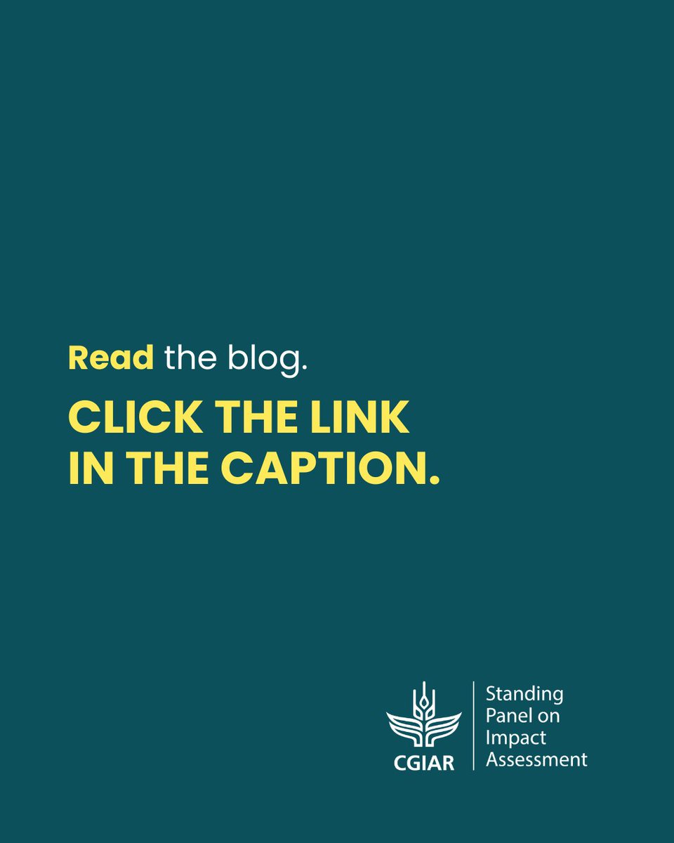 CGIAR Independent Advisory and Evaluation Service tweet media