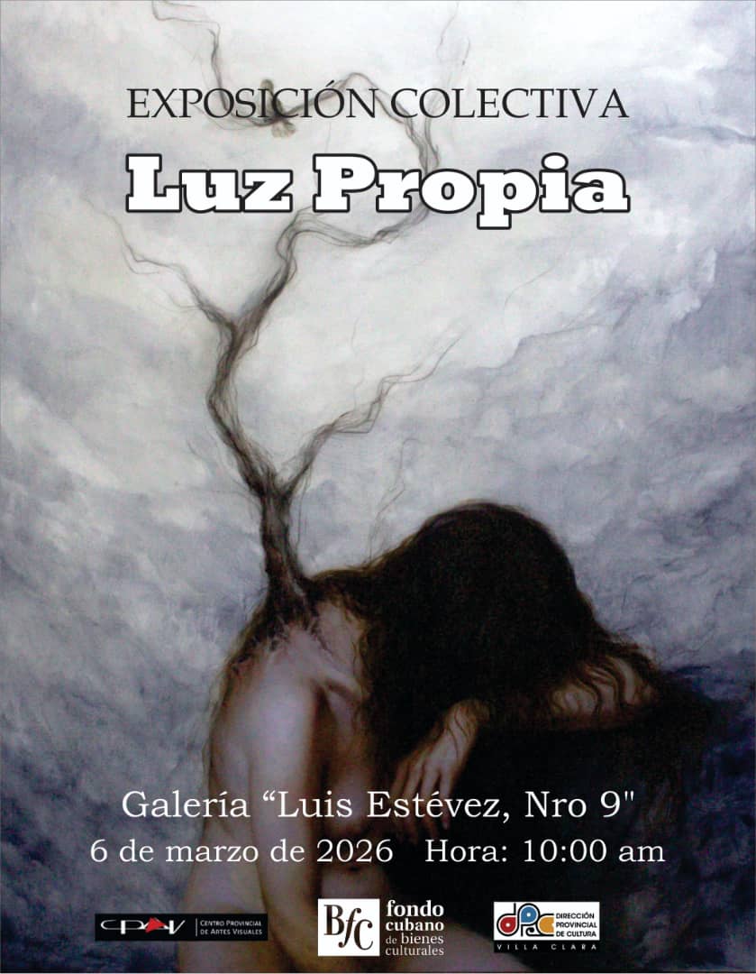 El <a href="/ClaraFcbc/">Filial Villa Clara / FCBC</a>  #VillaClaraConTodos  les invita a la muestra "Luz propia" una exposición de mujeres artistas de la plástica este viernes 6 de marzo a las 10:00 am en la Galería Luis Estévez Nro. 9. Les esperamos
<a href="/DPCulturaVC/">Dirección Provincial de Cultura Villa Clara</a> 
<a href="/CubaEsCultura/">MinCult - Cuba</a> 
<a href="/CubaFCBC/">Fondo Cubano de Bienes Culturales</a>