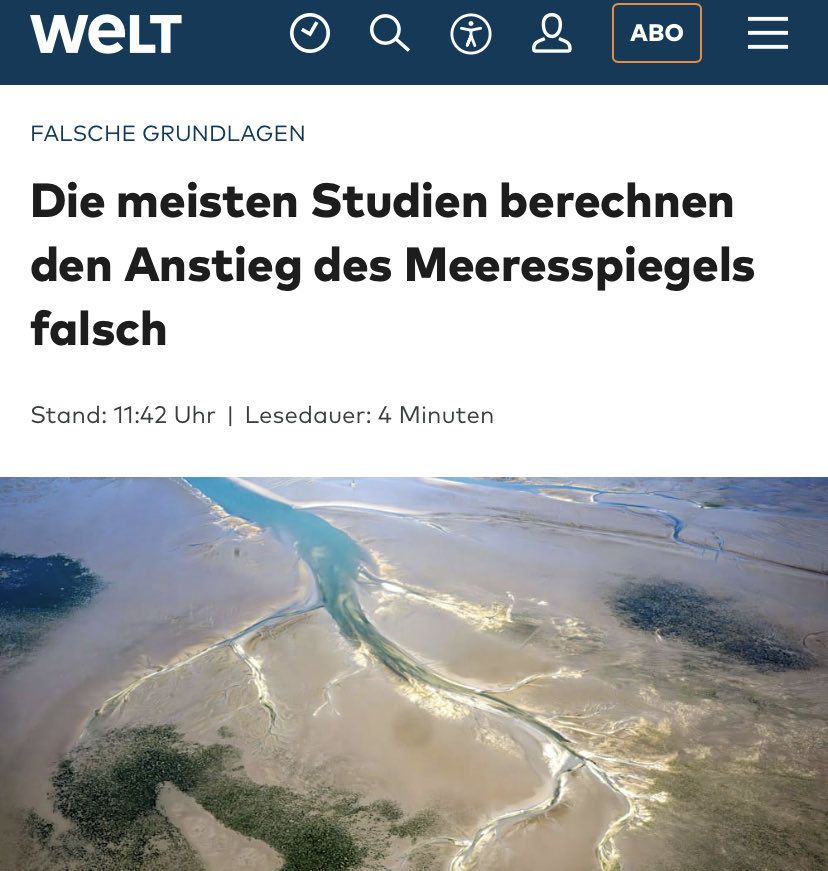 Der Klimawandel basiert auf Lug und Betrug.