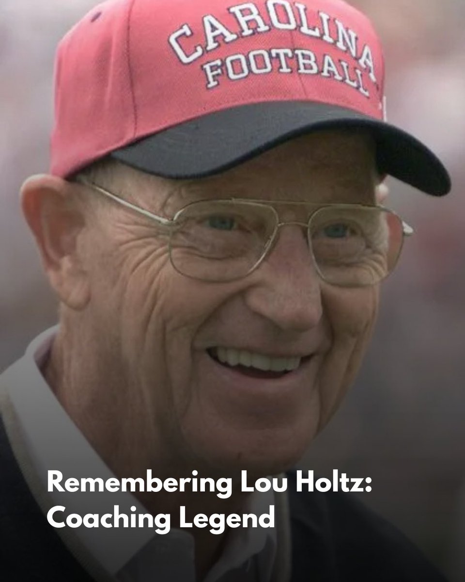 palmettotimes's tweet photo. Lou Holtz was by far one of the greatest and most well respected coaches in college football history. Born in 1937 in West Virginia, Holtz coached at several universities, notably winning a national championship while head coach of the Notre Dame Fighting Irish. 

Holtz’s revival of the South Carolina football program became one of the most remarkable achievements of his coaching career. Holtz arrived at South Carolina during one of the lowest points of its program in 1999; a team that had just finished 1-10 in 1998. After finishing 0-11 during his first season, Holtz quickly turned the program around in 2000 finishing 8-4, including notable wins against #10 Georgia, #25 Mississippi State, and #18 Ohio State during the Outback Bowl. The South Carolina fanbase was so desperate for a win fans stormed the field after beating New Mexico State for the first game of the 2000 season. Most remarkably, this was done before the modern day transfer portal. 

Holtz also finished 9-3 in 2001 with notable wins against #25 Georgia, #17 Mississippi State, Clemson, and another Outback Bowl victory against 22 Ohio State. Holtz finally retired from coaching football in 2004 with head coach Steve Spurrier following in his footsteps. Holtz’s leadership reignited the South Carolina football program and helped lay the foundation for the program today. 

Aside from football, Holtz was widely known as a man of deep faith, strong character, and overall great leader for the people around him. Rest in Peace Coach.