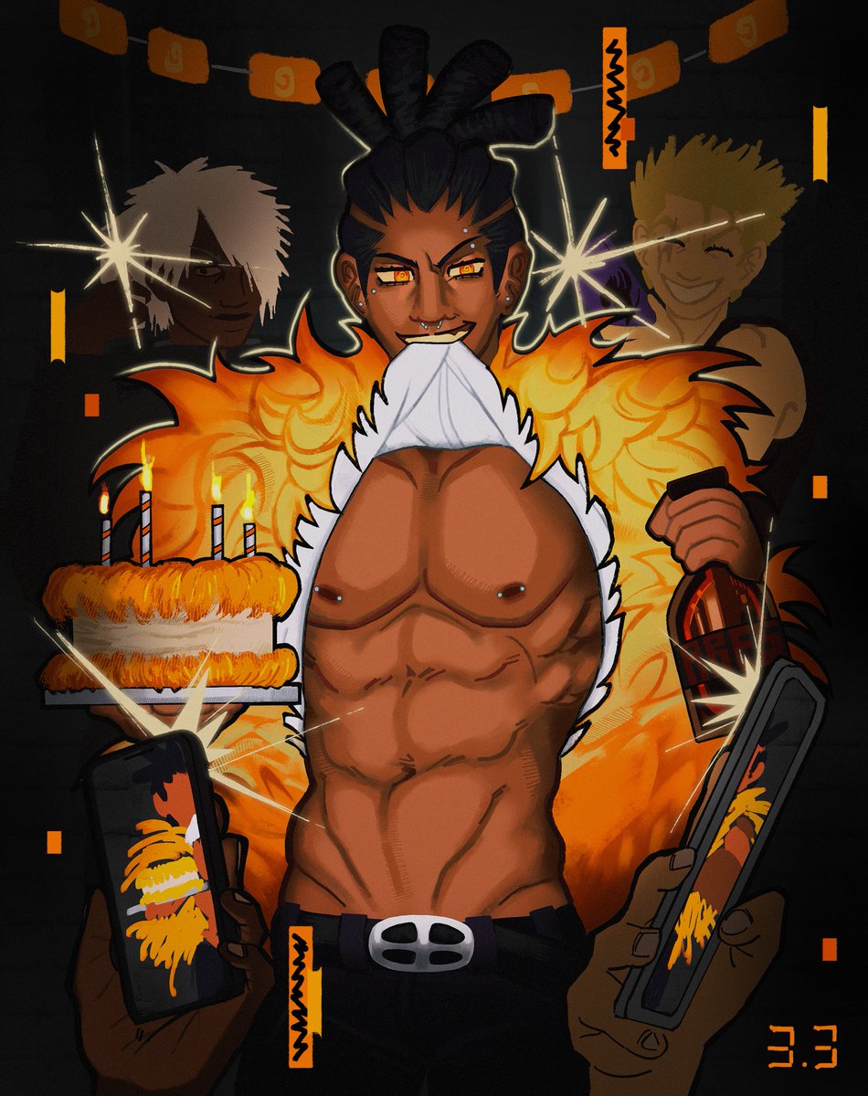 ogun birthday commission for <a href="/ogunification/">🔥🎁</a>