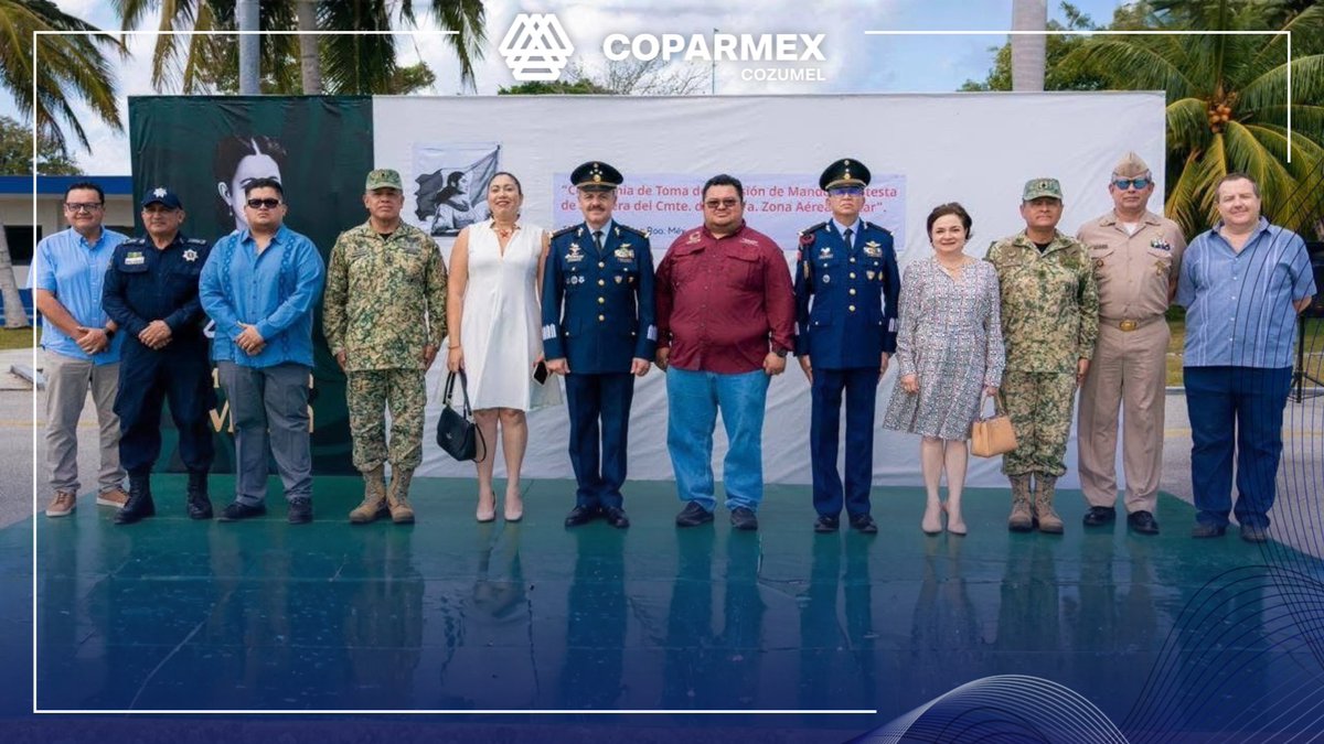 El Ing. Alejandro Gutiérrez Sánchez asistió al acto por la reestructuración de la Base Aérea Militar No. 4, ahora Décima Octava Zona Aérea Militar.

La nueva jurisdicción abarcará todo Quintana Roo, fortaleciendo la vigilancia y seguridad del espacio aéreo.