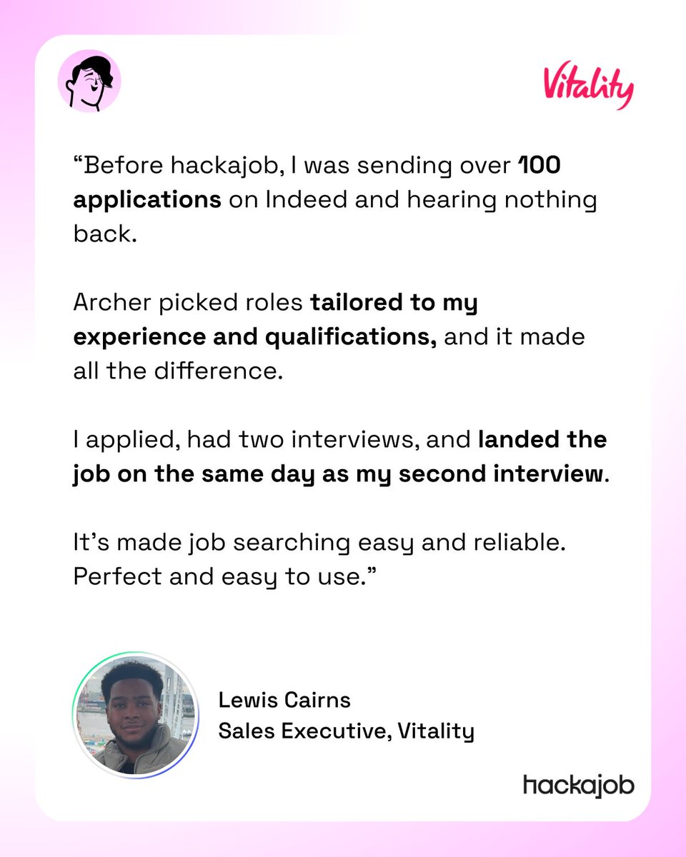 hackajob tweet media