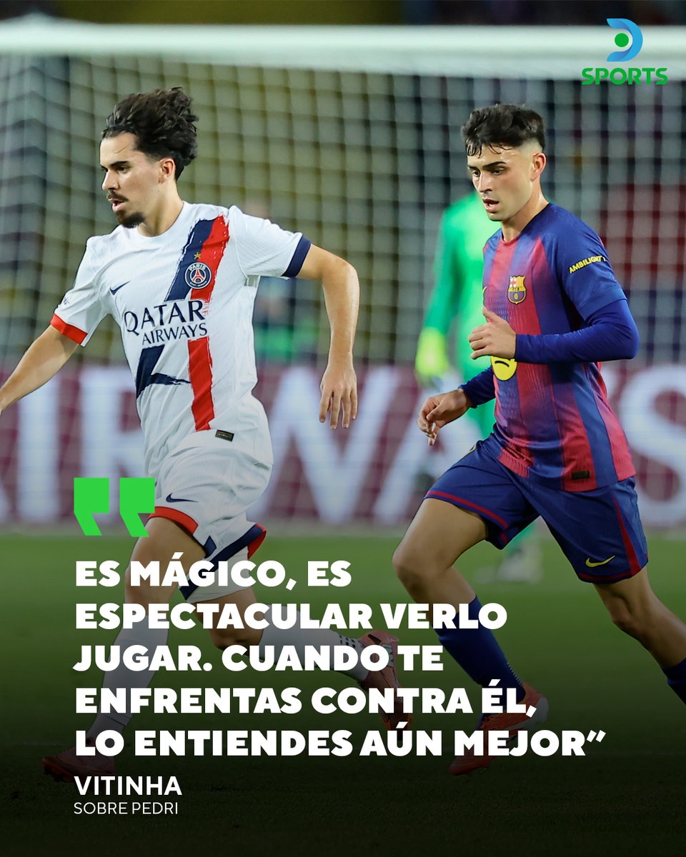 DSports's tweet photo. SI LO DICEN ELLOS... 🇪🇸🤩

🤯 Vitinha, Kroos y Scholes eligieron a Pedri como el mejor mediocampista del mundo en la actualidad.

¿Están de acuerdo? 🤔 https://t.co/0oNx4p5Vfu