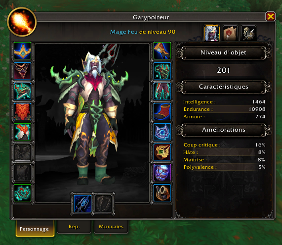 ilvl 200 sur World Of Warcraft ! ✅

Ça avance doucement mais surement ! 

Vous pensez qu'il faut être level combien pour faire des donjon Héroïque ou Mythique ?