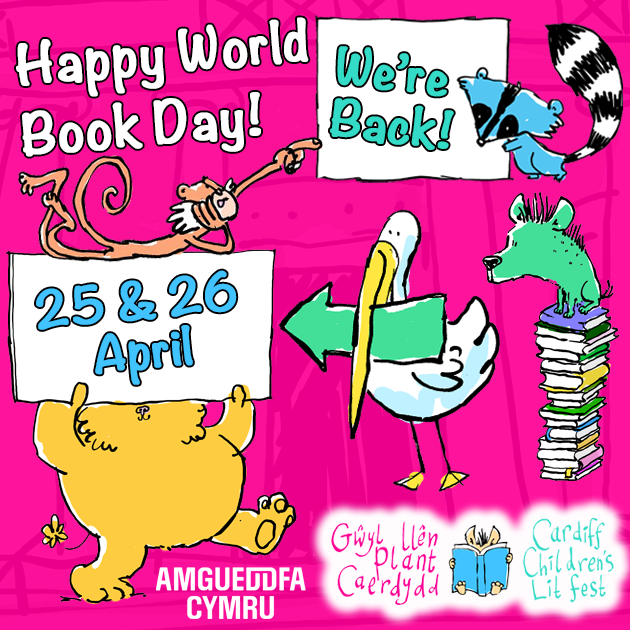 Cardiff Children's Literature Festival tweet media