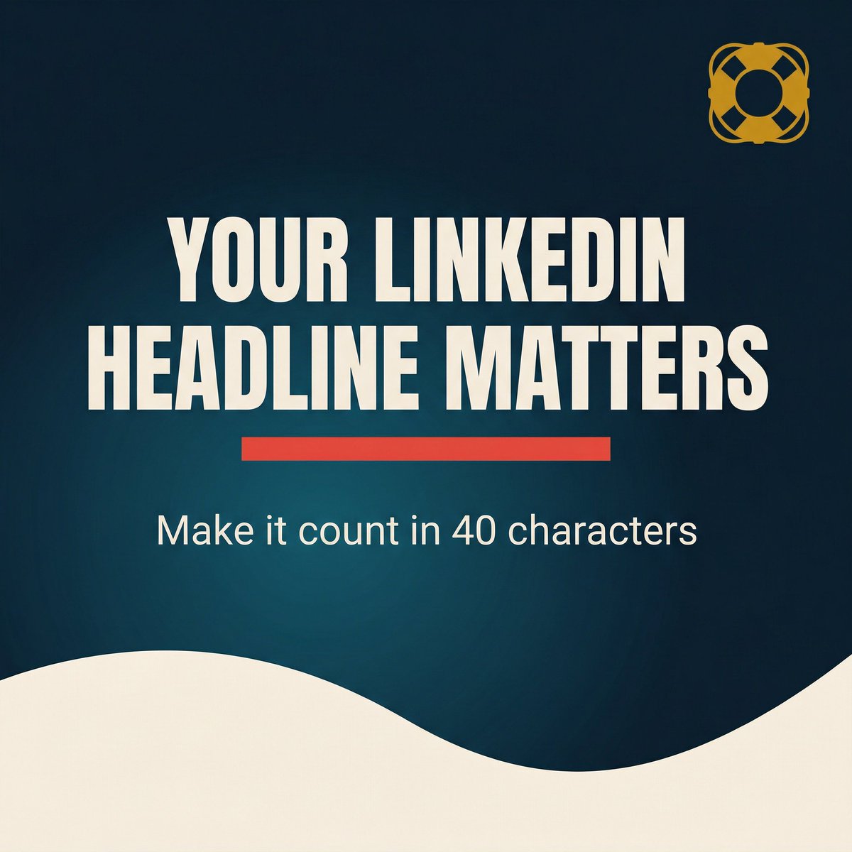 cvrescued's tweet image. Your LinkedIn headline is the first thing recruiters see. And most people waste it.

Your headline should clearly state what you do and why it matters. In 40 characters or less, make it count.

cvrescued.com

#LinkedInTips #LinkedInProfile #PersonalBranding #CVRescued