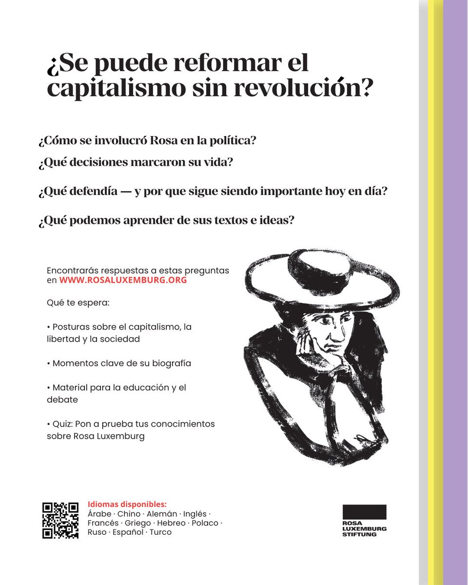 rosaluxandina's tweet photo. #SitioWeb 💻 ¿Qué encontrarás?
▪️ Debates profundos nuevos
▪️ Contenido interactivo
▪️ Educación política
🔗 Visita el sitio y navega por sus secciones de Prólogo, Posturas, Decisiones y Contenidos.
#RosaLuxemburg #JusticiaSocial #PensamientoCrítico #RSLXMBRG https://t.co/ahqxvNkNUl