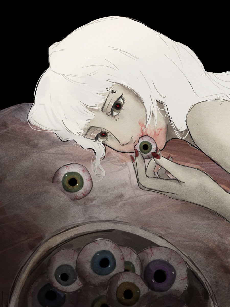 f1V3e5's tweet photo. Just an oc. I don’t have a name for her yet 😞

#ocart #illustration #cannibalsm https://t.co/eNnJ8uzgg3