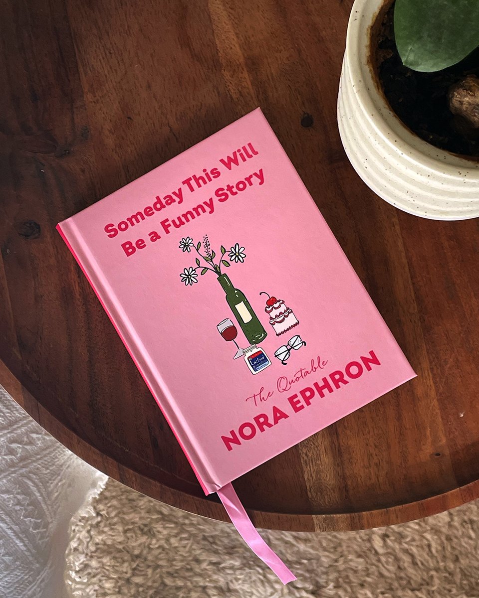 IReadVintage's tweet photo. “I almost felt sorry for myself. But it was time for lunch.” —Nora Ephron

Pre-order more of Nora Ephron's memorable charm; frank but forgiving, wry but caring, someone who knows not only what to say but how to say it. 
https://t.co/kw5qTyQYUx

#NoraEphron #QuoteBooks https://t.co/ZbJxt1pd18