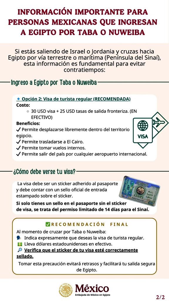 Embajada México en Egipto tweet media