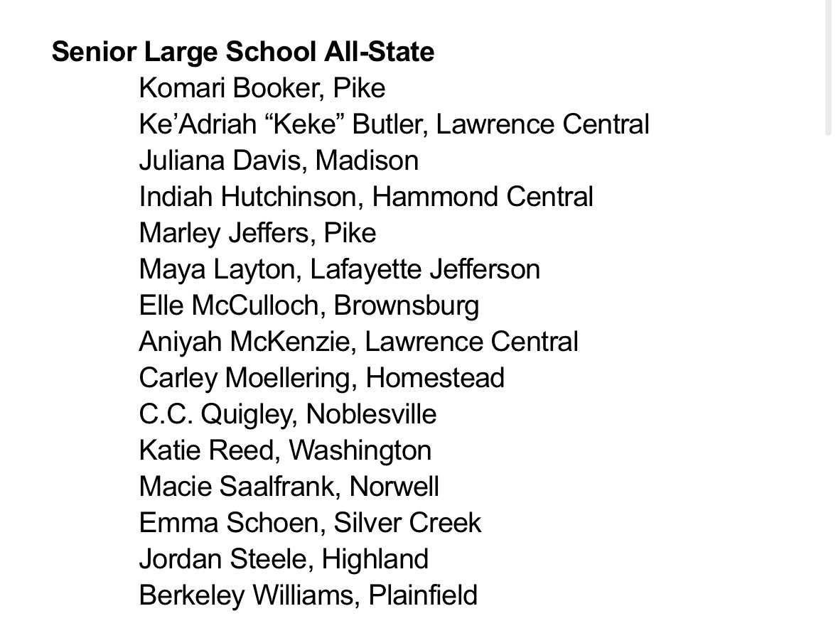 ChuckFreeby's tweet image. Here are the @IBCA_Coaches Supreme 15 and Senior All-State Teams