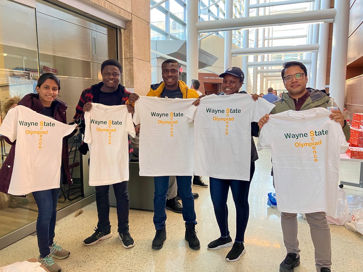 waynestatechem's tweet image. #TBT Volunteers from the very first Science Olympiad Tournament Science at Wayne State University in 2023. WSU will be hosting the Science Olympiad this weekend. Let’s go! #wsuchemistry #ScienceOlympiad
