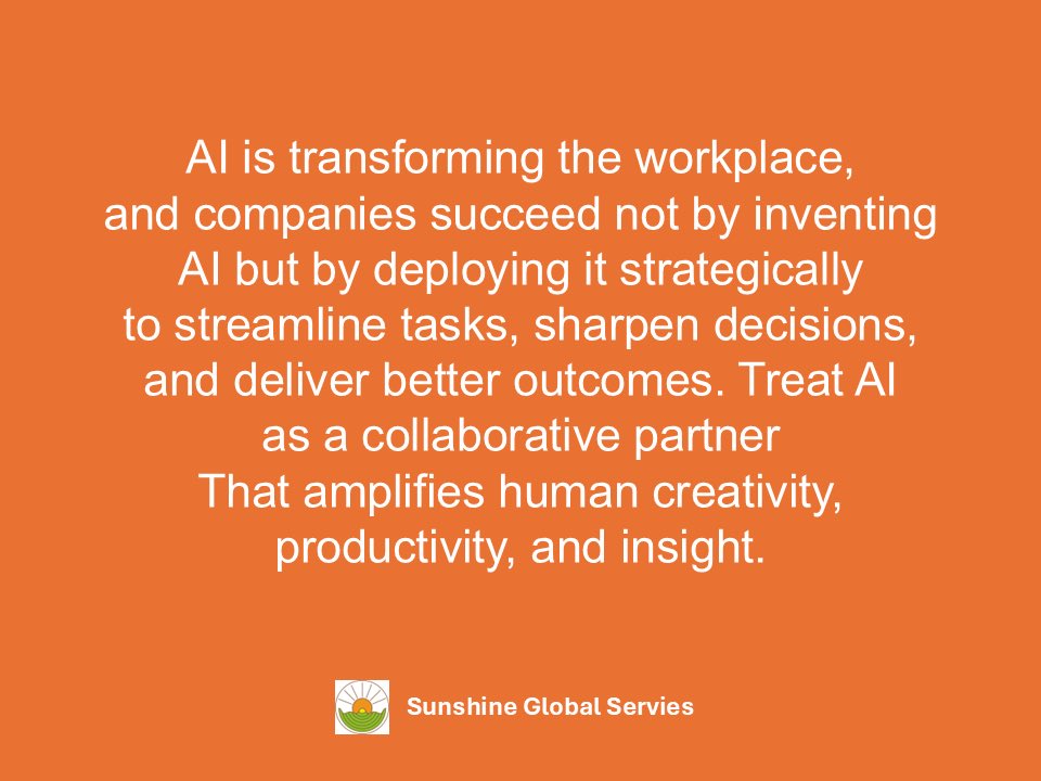 Sunshine Global Services (@sgsleadership) on Twitter photo 