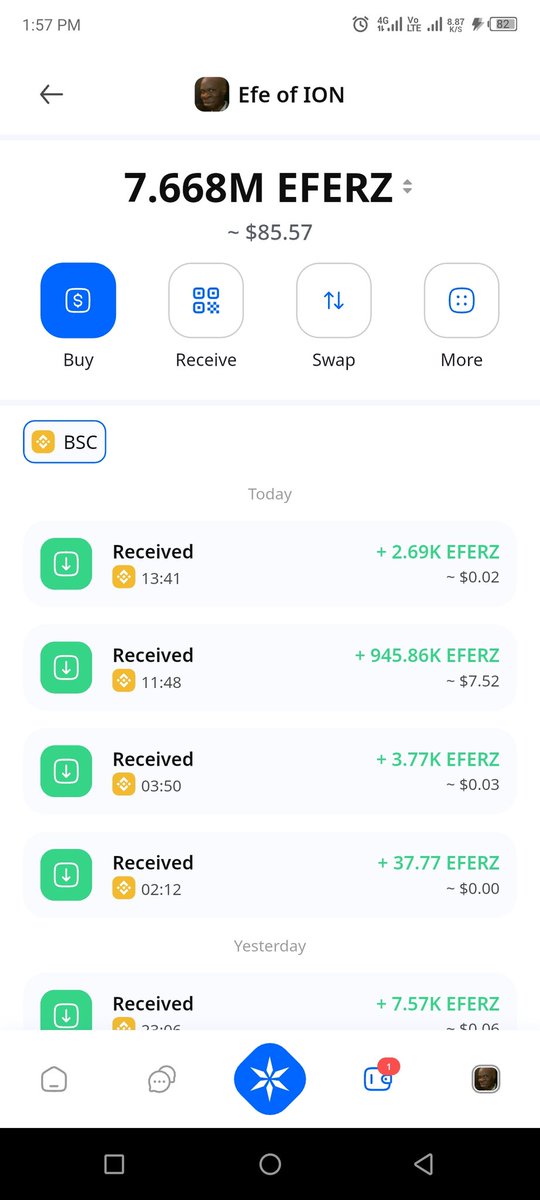 I have earned over $80 worth of creators token from people basically transacting my creators tokens. 😍😍. I earn from every buy and sell. 

Less than 48 hours. ☺️☺️

Show me something more beautiful, I am waiting.

Tokenized Community from <a href="/ice_blockchain/">Ice Open Network</a> is coming
 🚀🚀
