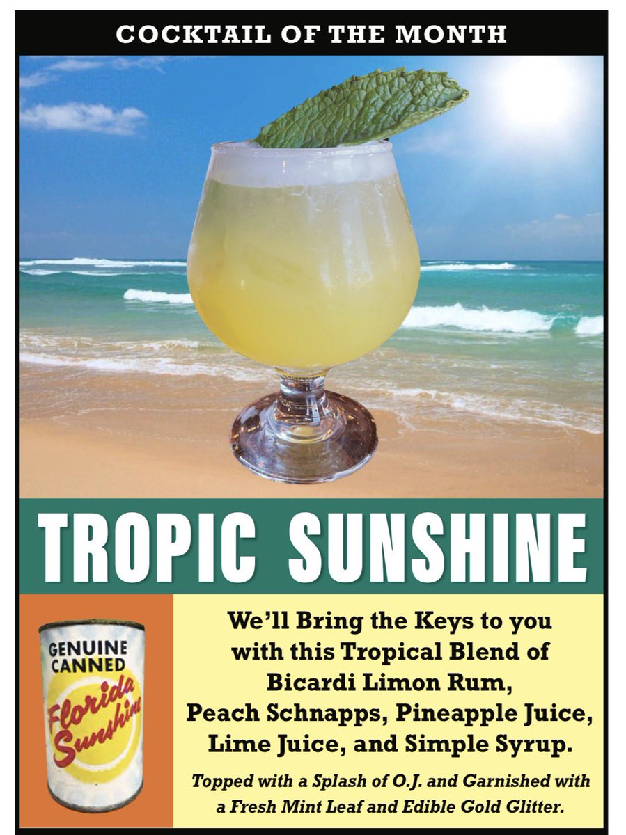 cocktail of the month!!