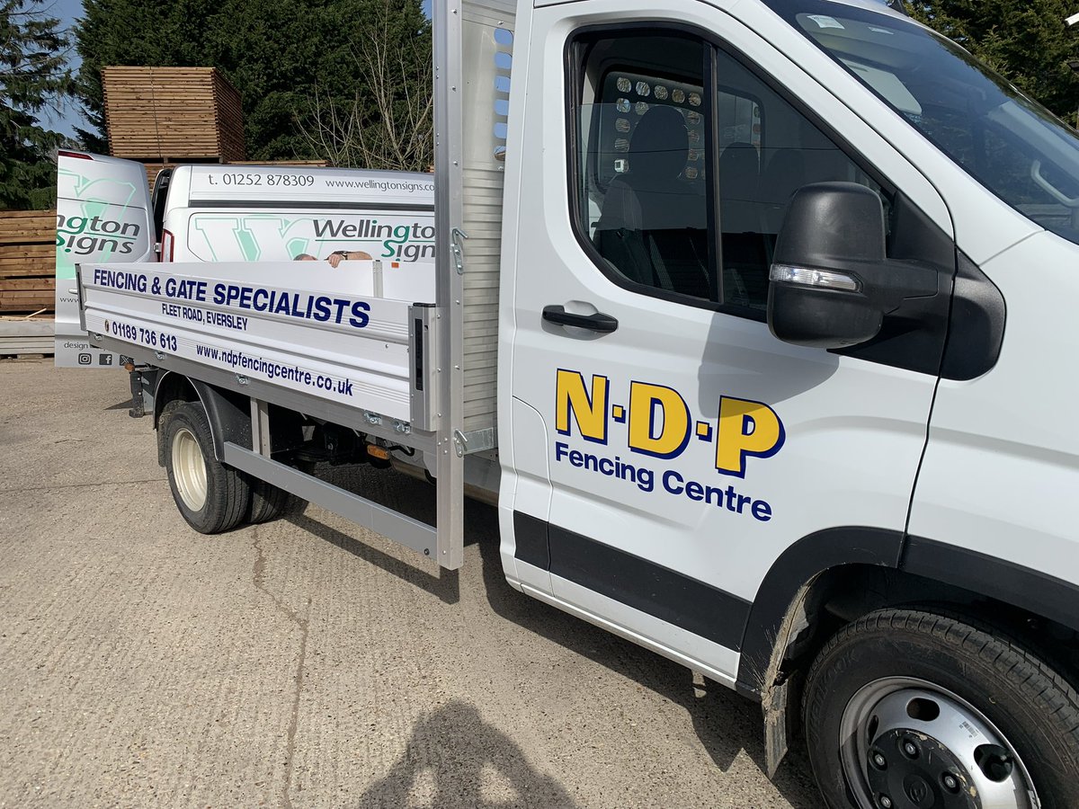 wellingtonsigns's tweet photo. New truck done for NDP https://t.co/mQEqSMiBX8