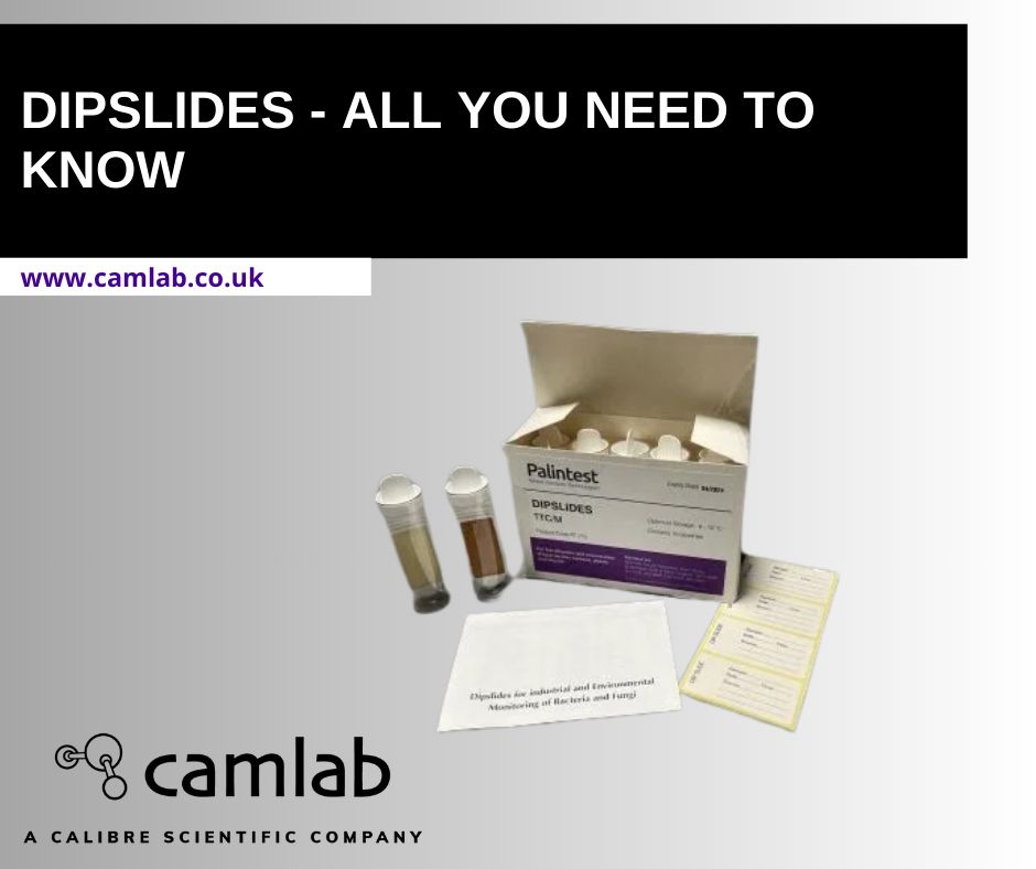 Camblab's tweet image. A dipslide is a means of testing the microbial content of liquids. This is a common method of monitoring and measuring microbial activity within many systems and commonly cooling systems.

Read more: buff.ly/NU5D0i5

#Dipslides #MicrobialTesting #LabEquipment
