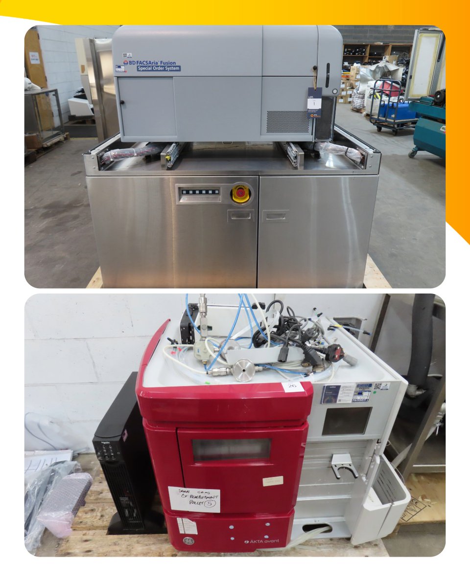 Eddisons_assets's tweet image. NOW LIVE!

Leica Microscopes, Avantor Mixers, Cell Test and Laboratory Equipment

Location: BTG Eddisons, Dunlop Way, Scunthorpe, DN16 3RN

Viewing: Monday 16 March 10am-4pm

Auction Closes from 1pm Tuesday 17 March 2026

auctions.eddisonsassets.com/auctions/9575/…

#onlineauction #laboratory