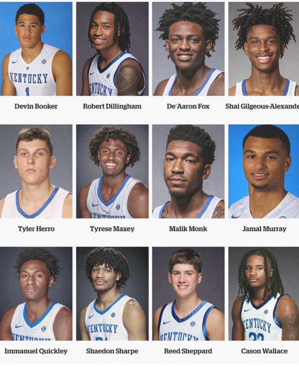 Drafting a Kentucky guard is basically a guaranteed hit 🔥