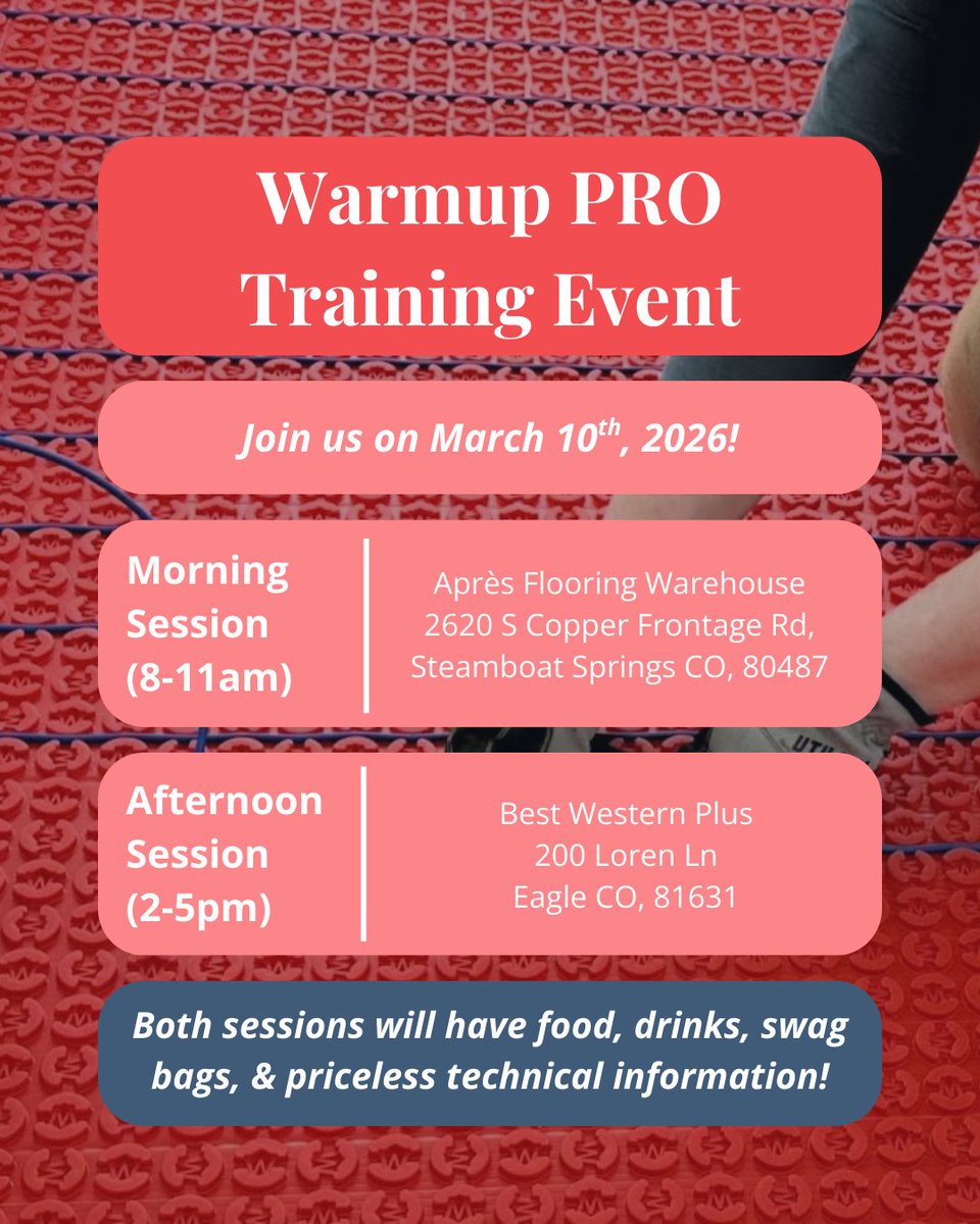 Warmup Inc tweet media