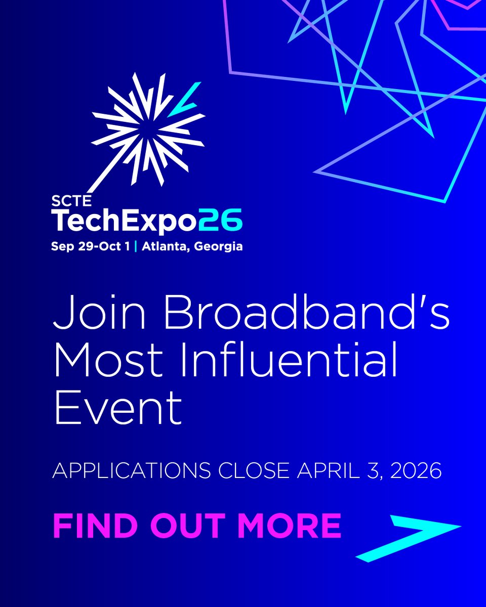 SCTE® a subsidiary of CableLabs® tweet media