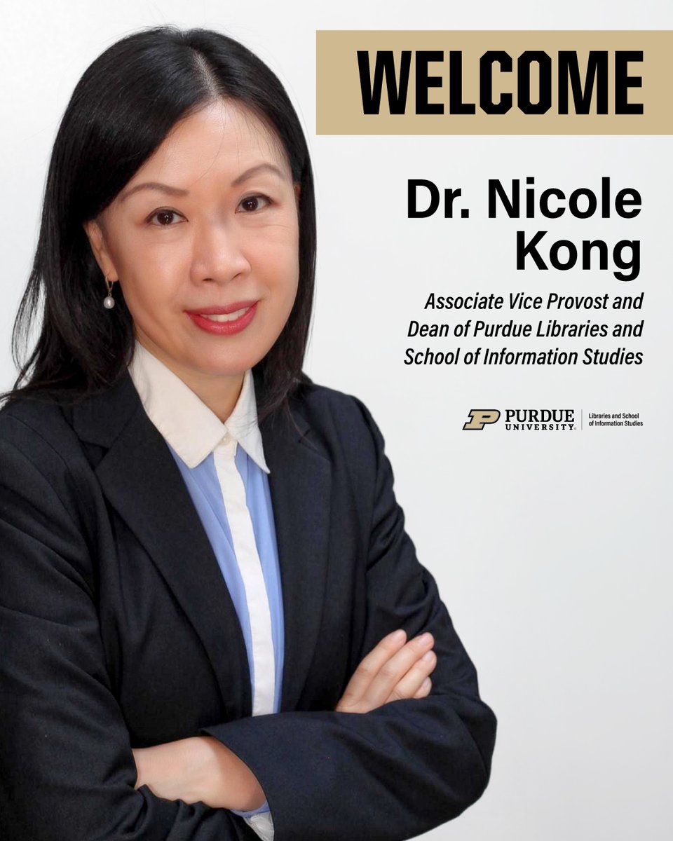 Purdue Libraries and School of Information Studies tweet media