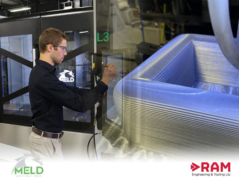 RAMENGTOOL's tweet photo. ✅Reduce waste and increase productivity! 🤑's in your pocket! 

Check out these layers!
Near-Net-Shape additive has never looked so uniform!

@MELDMfg 
#additive #metalprinting #meld #metaladditive #nearnetshape #scaleable https://t.co/NyJkuUgqMH