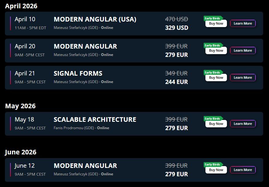 House of Angular tweet media