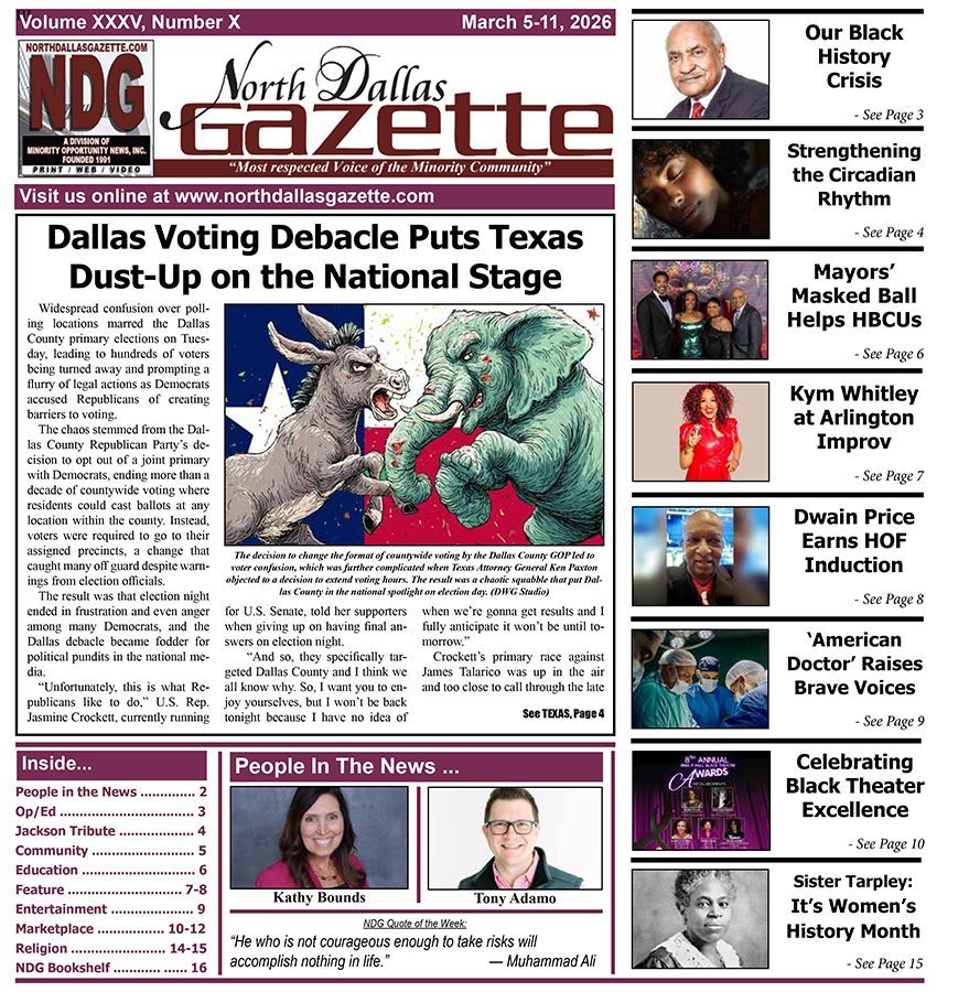 North Dallas Gazette tweet media