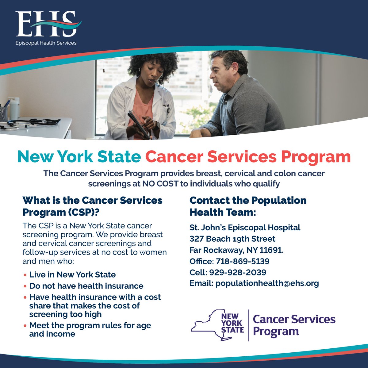 Episcopal Health Services tweet media