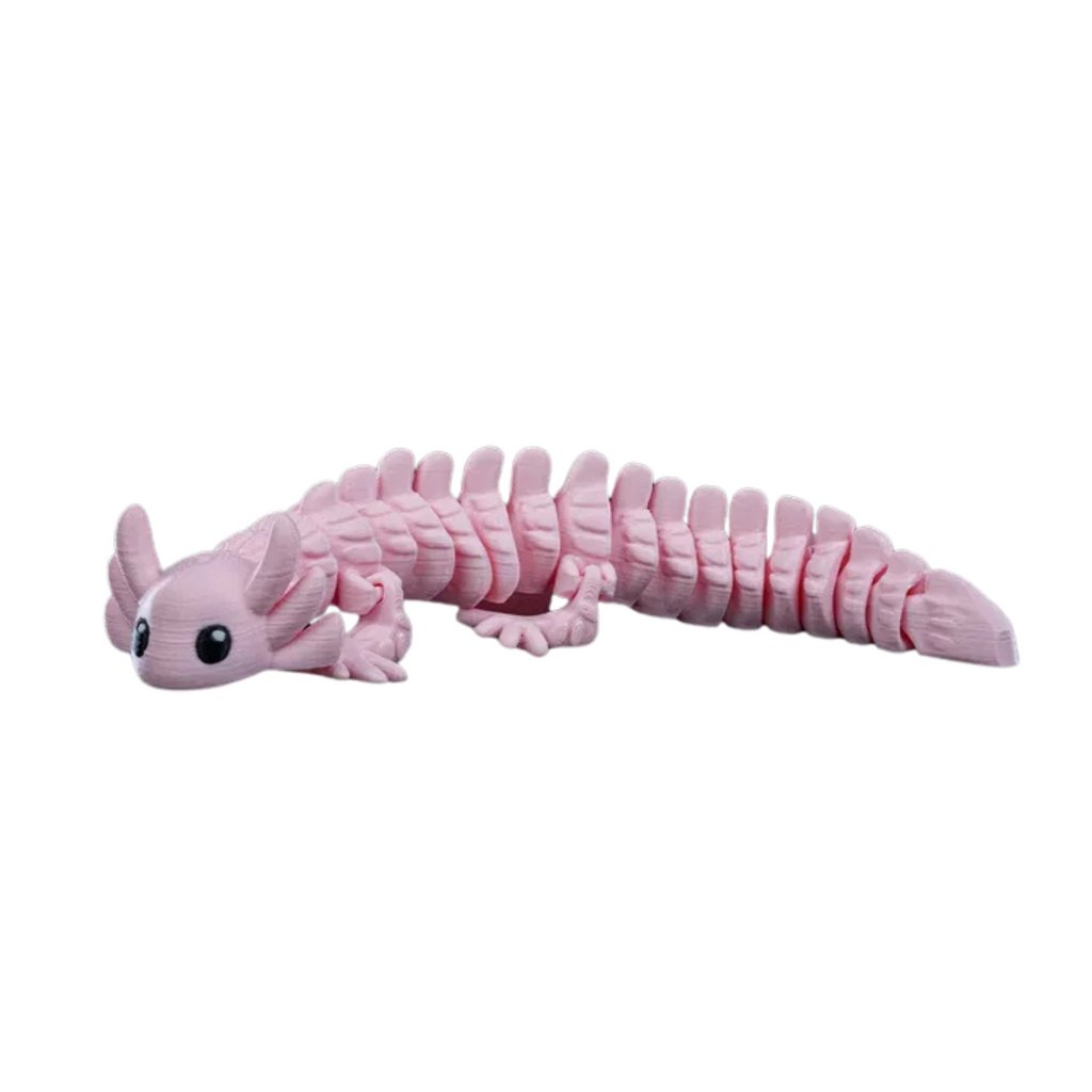 Buyfilterstore's tweet image. Meet your new fun, flexible desk buddy! 🐾 The BuildInk Articulated 3D Printed Axolotl is the perfect whimsical addition to your space. Snag yours for just $8.00! 🎨🛒 #3Dpet #articulatedaxolotl #BuildInk #fidgetanimal #giftforgamers