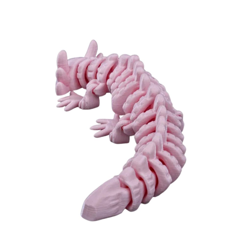 Buyfilterstore's tweet image. Meet your new fun, flexible desk buddy! 🐾 The BuildInk Articulated 3D Printed Axolotl is the perfect whimsical addition to your space. Snag yours for just $8.00! 🎨🛒 #3Dpet #articulatedaxolotl #BuildInk #fidgetanimal #giftforgamers