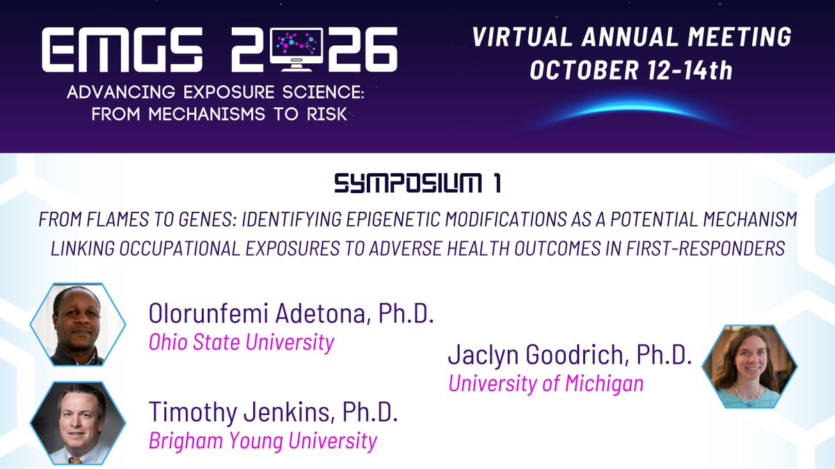 Environmental Mutagenesis and Genomics Society tweet media